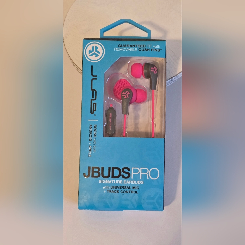 JLab, JbudsPro, Pink EarBuds [ Read Details ]